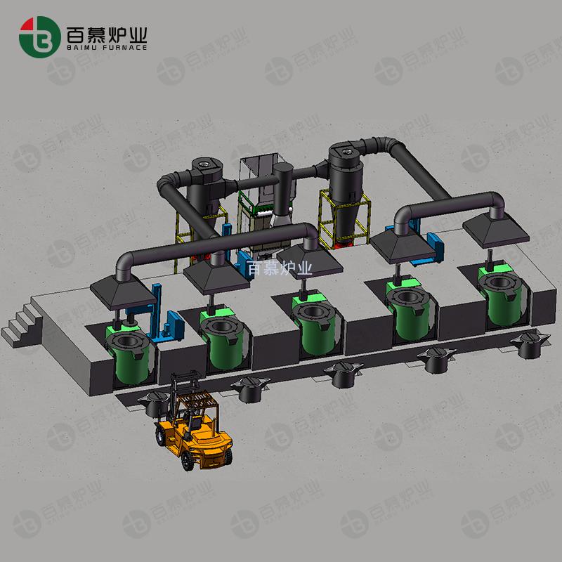 熔鋁爐除氣機(jī)旋風(fēng)除塵叉車轉(zhuǎn)運(yùn)方案